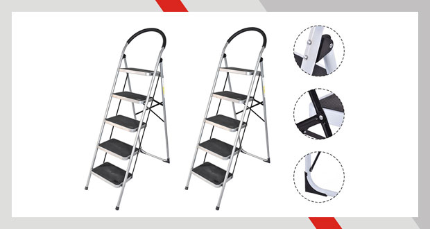 5 Step Folding Ladder